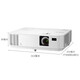 NEC CE1105 La capacitación docente de la oficina comercial admite un proyector directo de alta definición durante el día, teléfono móvil con la misma pantalla NP-CE1105 [3300 lúmenes] Configuración estándar oficial