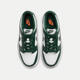 Nike (NIKE) official women's shoes Dunk Low (GS) black and white panda low top wear-resistant sports shoes CW1590-102 white and green 39