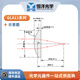GLA11-K9平凸透镜直径12.7mm短波红外增透C膜波长1050-1700nm光学镜片 GLA11-012-300-C膜
