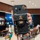 
Luo Luou Redmi K80Pro mobile phone case crossbody lanyard shell Xiaomi Redmi K80Pro chain strap silicone protective case oblique change card bag anti-fall full cover soft shell women's model [White-diamond bear card bag] + crossbody lanyard + screen protector Redmi K80