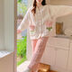 Simple direction pregnant women's warm clothes thickened and plus velvet 200 Jin [Jin equals 0.5 kg] can be worn in autumn and winter fat mm large size pregnant women's pajamas for women in winter plus plus velvet -my 9913 (Yugui Rabbit) L (100-120.6