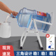 接运猫桶装水支架抽水压水饮水机台式倒立倒水取水器倒置架大桶水 【三角款】白色适用【12-17】升