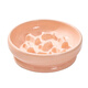 CLCEY Ceramic Pet Bowl Cat and Dog Slow Food Bowl Anti-choking Slow Food Tall Cat Bowl Neck Guard Anti-vomiting Cat Food Bowl Cat Food Bowl Beige Tall Slow Food Bowl