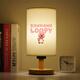 Chuangjingyi wählt Loopy Night Light-Paar Rubin Schlafzimmer Bettbeee süße Cartoon kreativer kleiner Schreibtischlampe Geschenklampe Yjr3891 Beaver-Warm Light 3 Watt-Leuchte Light Button Switch_inner Flat Plug