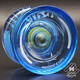 Wanli beginner yo-yo K2 plastic crystal yo-yo professional fancy competition Magic yoyo children Dead sleep-transparent yellow