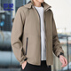ROMON jacket men's hooded autumn sports commuting casual outdoor assault jacket men's top ZHX2228 camel XL