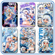
Jiayile* Marani Fried Card Case High-Precision Anime Game Secondary Surrounding Student Campus Bus Subway Card Case Marani-s13540 Card Case + White Leather Rope