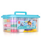 Deli (Deli) 36 Color Ultralight Clay's Children's Colored Mud Plassine Fabriqué à la main DIY Art Toy Ensemble de rangement en argile Box