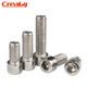 Creaby304 stainless steel hexagon socket screws cup head bolts cylindrical head screws unrubbed hexagon socket screws M8x30 (5 pcs)