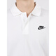 耐克（NIKE）polo衫T恤2025新款男透气跑步训练健身骑行白色立领衬衫短袖 纯棉FN3895-365 L 推荐130-150斤