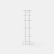 MUJI convenient foldable iron shoe rack, simple shoe rack storage, 1 minute assembly, size/length 68*width 25*height 88cm