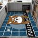 Xuxian floor mats, kitchen floor, stain-resistant mats, household anti-slip carpets, water-absorbent and oil-proof, large-area custom-made foot mats, versatile cutlery, 140*180cm, waterproof and anti-scalding