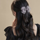 Chimera (CHIMERA) chic organza bow hairpin rhinestone ponytail one-piece clip half-tied hair accessory girl birthday gift