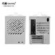 Gaumey Qiaomei matx chassis small host portable portable diy shell office game chassis desktop USB3.0sfx/atx power supply full height graphics card white M3 M3 black acrylic side panel