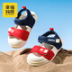 Fröhliche Mario-Kindersandalen für Sommerjungen und Mädchen Kinderköpfe, Anti-Kollisionsweiche Sohle, Tragen von Säuglings- und Kleinkind-Strandschuhen, Anti-Schlupf