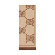 Gucci Scarf Logo imprimé Scarf de femmes en laine double face [Spot] 581537 3G200 9764