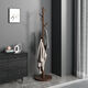 Qiyinge solid wood clothes hanger floor-standing bedroom coat rack living room clothes rack floor-standing clothes hanger household vertical bag rack
