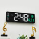 Clcey 16-дюймовый функциональный экран. Отображение часы Nordic Digital Clock Простые настенные гостиные.