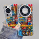 
Mechanical Mario suitable for Huawei mate60 mobile phone case PURA70PRO cartoon 70 transparent apple 15 men's X set Space shell-transparent-JH722 Mechanical Mario Huawei mate60pro