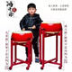 菲铭玩具鼓小鼓牛皮小孩儿童鼓幼儿园小鼓敲打鼓堂鼓锣鼓打击乐器批发 10寸 牛皮鼓+鼓棒背带