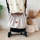 CLCEY baby stroller storage bag, bottle and diaper storage bag, stroller storage bag, black