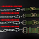 Rabbit dog chain, traction rope, anti-biting iron chain, large dog collar, dog walking rope, small Corkin German shepherd dog, iron chain 3 mm thick (recommended 18-40 Jin Jin equals within 0.5 kg), 1.5 meters long