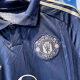 阿迪达斯 （adidas）短袖T恤男装2025夏季新款运动服曼联球迷版客场男士上衣IU1390 IU1390蓝色 M