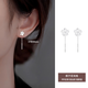 Idel 999 Pure Silver Gardenia Ear Wire Ear Hole Earrings for Women Niche Advanced 2025 New Earrings Birthday Gift for Women 999 Silver Gardenia Ear Wire E3571 Default 15