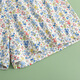 AB Unterwäsche für Frauen Sommer Baumwolle gedruckt Aro Hosen dünne hohe Taille Lose großer Sommerpyjama Shorts H826 Granatapfelblume 3xl (175/105)