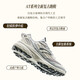 ANTA (ANTA) AT957丨Men's Summer Mountain Retro Running Shoes Thick-soled Heightening Running Shoes Casual Sports Shoes for Men Ivory White/Chip Gray/Silver-1 8.5 (Male 42)