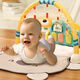 Xinge Baby Fitness Stand Toys Pedal Klavierspielzeug für Kleinkinder Pedal Piano Luminous Musik, um Babys frühkindliche Bildung Kinder Spielzeug 3-6 Monate 0-1 Jahre alte Neugeborene Geschenkbox Geburtstag Vollmond Geschenk zu trösten