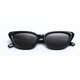 Echte Ministergm Sonnenbrille Männer und Frauen Gleiche Sonnenbrille Katzenauge Schlampen Brille Outdoor Sonnenschutz Star Paar Valentinstag Geschenk GM-Star Optical Spiegel [0 ~ 500 Grad]