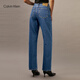 Calvin Kleinjeans [Réplica 90 Serie] Four Seasons C-Cotton Retro Classic Jeans Straight Jeans 40WL795 E5D-Denim Blue 26