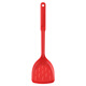 
CCKO silicone spatula high temperature resistant non-stick pan kitchen cooking spatula set kitchen utensils colander frying spatula spatula CK9793 large silicone spatula (red)