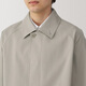 Muji Herrenstand Halsband Coat Trench Coat Herbst Herbst mittlere Länge ad0urc4a hellgelb xl 180/104a