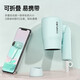 CONFU hair dryer for home use in student dormitories, low power, foldable, quick-drying hair care, hot and cold air, small portable, mini hair dryer, foldable low power 800W KF-6328 Tiffany Blue