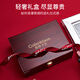 Coilenklaon (Coilenklaon) Erste Schaffell-Wallet Wallet für Männer echtes Leder kurzes multifunktionales Jugendlizenz für Männer, Praktische Vatertagsgeschenk schwarz (High-End-Moid-Holzgeschenkschachtel)