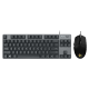 罗技（Logitech）K835有线机械键盘 游戏办公商务外设 TTC轴 84键 K835+G102黑色+长鼠标垫 【青轴】