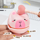 Babygeschichte Kapibala muyu Desktop kreative kleine Ornamente verrückte Emotion Stabilisierung Artefakt Klopfen Unzipien Kindertag Geschenke Pink Kapibala [Liebeshammer]