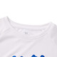 Under Armor children's quick-drying T-shirt summer short-sleeved quick-drying clothes for boys and girls tops summer clothes for children white 160