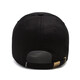 Pengjing Hut Männer und Frauen Four Seasons New Baseball Cap Korean Style Trendy Outdoor Outdoor Casual Fashion Feder besticktes vielseitige Baseballmütze Federschwarz