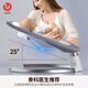 优乐博（ULOP）婴儿摇摇椅哄娃神器电动摇椅新生儿见面礼宝宝满月礼物哄睡摇篮 婴儿电动摇篮摇摇床[升级款灰色] 婴儿用品哄睡神器电动摇摇椅