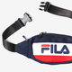 FILA waist bag chest bag for men and women couples shoulder crossbody bag fashion simple LOGO travel sports leisure versatile shopping bag 410 PEACOAT blue/white/red one size one size