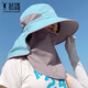 Camper Coutcamp Sunspreen Hat Mask Mask Miding Bike Cover Face Protección de cuello transpirable Protección UV 2024 Nuevo sol de sol Sunshade al aire libre Gris oscuro (655 modelos) Todos los tamaños se pueden ajustar