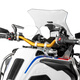 Lobo-Radieschen Motorrad ROM2 FALTING HINGERVIEWSPEIRSEL MODIFIED ALUMINUM-Legierung Anti-Falling-Rückwärtsspiegel großer Spiegel Schwarzes Falten Rückspiegel 683 Zubehörtasche