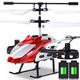 Lebendsteinferngesteuertes Flugzeug, Kinderdrohnenflugzeug, Spielzeugjunge, Geburtstagsgeschenk, sturzsicheres Hubschrauberflugzeug für Grundschüler, 40 Minuten Akkulaufzeit, extra groß, 4,5 Kanäle, Legierung, rot, Geschenk zum Kindertag