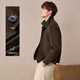 Guillaume de Mons Aojia Coacción Short Winter Winter Wool Coat Woolen Coat Camel Camel Lool Coat de lana de alta gama Té negro M marrón M