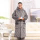 Cat man (miiow) hiver trois couches épaissis en velours de corail couple coton pyjamas pour hommes et femmes nouveaux styles de maison et de mère de maison décontractée 687 femme rouge extra épais la longueur moyenne à la longueur moyenne 2xl 140-160jin [Jin est égal à 0,5 kg] à trois couches en copie à trois couches