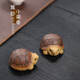 Steel shield German imported quality purple sand creative little cute turtle cute tea pet ornaments mini simulation turtle lucky desktop tea purple sand little cute turtle