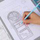 
Dile multi-function rotary drawing ruler Mathematical geometric drawing circle protractor Triangle ruler Parallel ruler Student creative drawing tools Stationery [Primary school version] 2694 Multi-function rotary ruler (Primary school version) 2694 Pure blue
